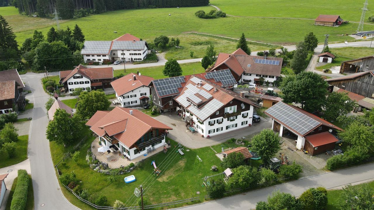 Veiter-Hof von oben Veiter-Hof von oben